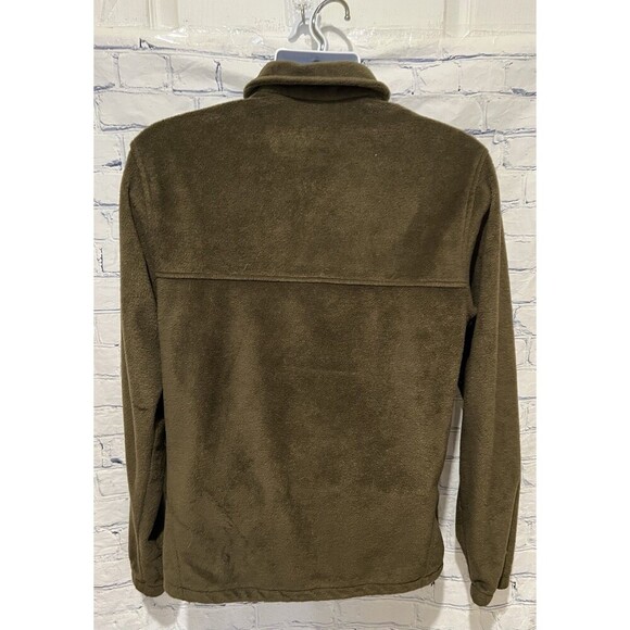Columbia Womens Brown Fleece Jacket Zip-Up Medium - Picture 5 of 8